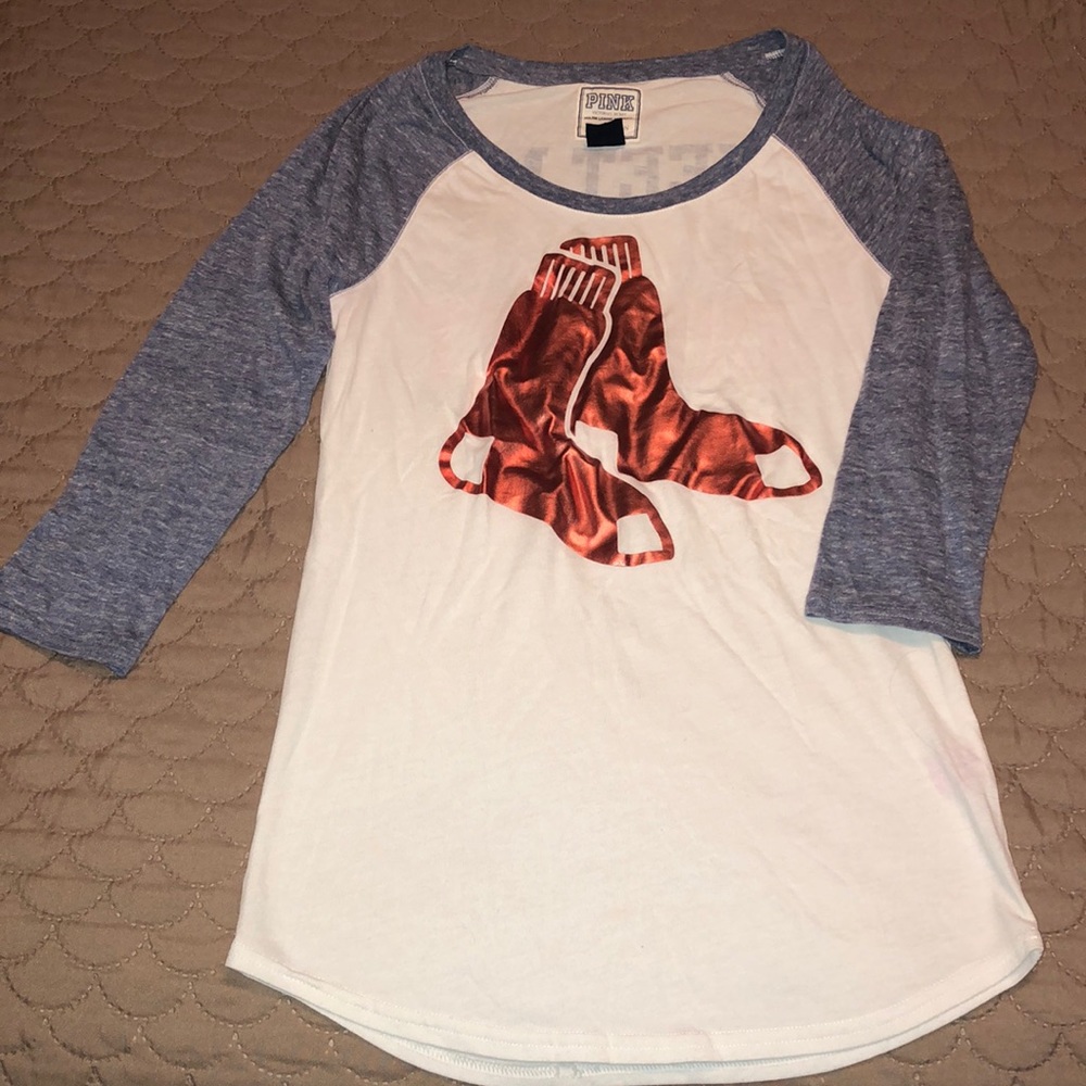 PINK Boston Red Sox baseball t-shirt